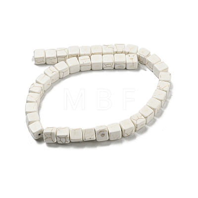 Synthetic Howlite Beads Strands G-G075-B01-01-1