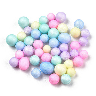 Macaron Color Small Craft Foam Balls KY-T007-08M-A-1