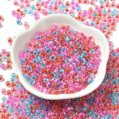 Transparent Glass Round Seed Beads SEED-B001-05A-14-1