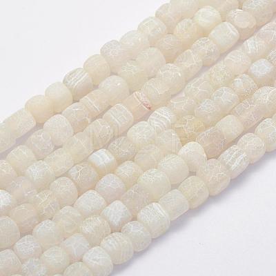 Natural Agate Beads Strands G-G705-10mm-04-1