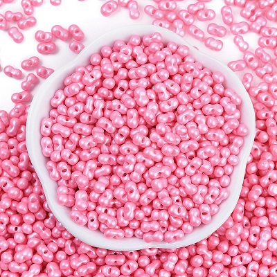 Baking Paint Glass Seed Beads SEED-K010-A13-1