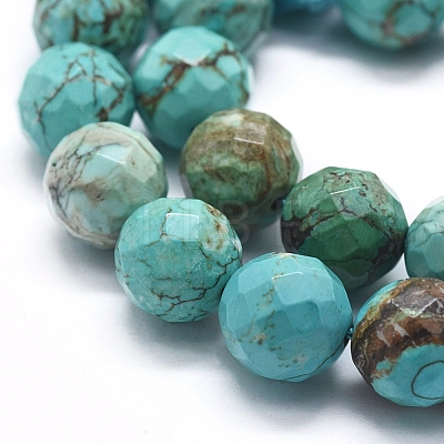 Natural Magnesite Beads Strands G-D0012-01E-1