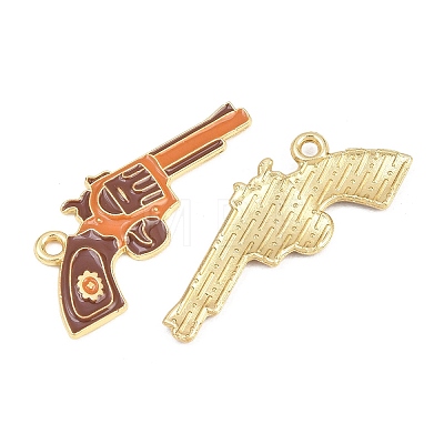 West Cowboy Theme Alloy Enamel Pendants ENAM-L056-01C-04-1