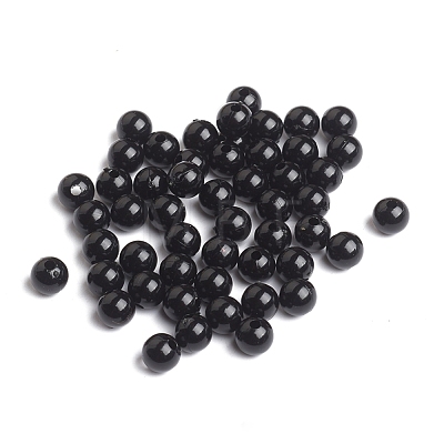 Opaque Acrylic Beads PL682-4-1