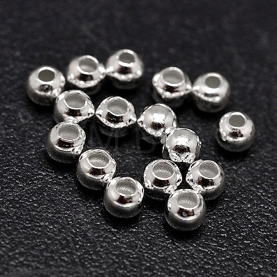 925 Sterling Silver Beads STER-F012-01H-1