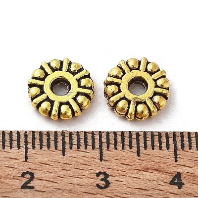 Tibetan Style Alloy Beads FIND-A035-08AG-1