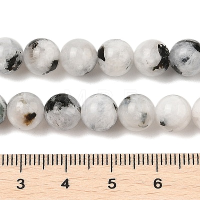 Natural Rainbow Moonstone Beads Strands G-Q1001-A05-03-01-1