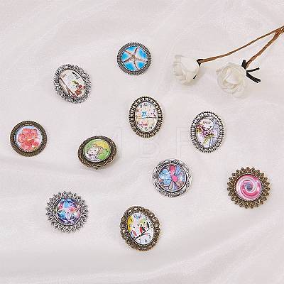 DIY Brooch Making DIY-SC0006-37-1