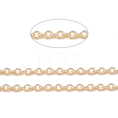 Brass Cable Chains CHC-M023-16G-1