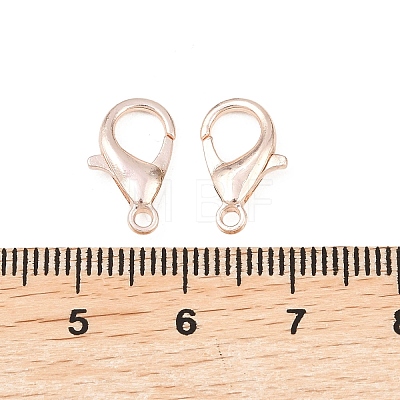 Zinc Alloy Lobster Claw Clasps E105-RG-1