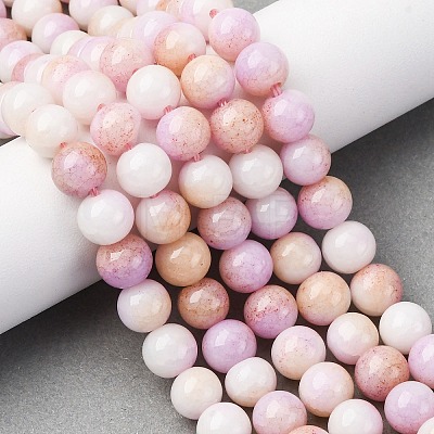 Ombre Effect Dyed Glass Beads Strands GLAA-T031-01O-05-1