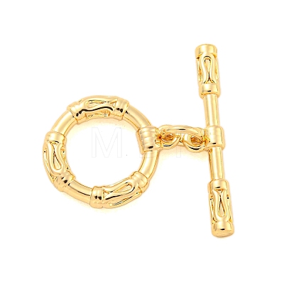 Brass Toggle Clasps KK-A223-14G-1