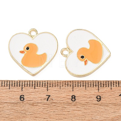 Alloy Enamel Pendants AL-CBA5FAE-02G-E-1