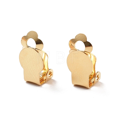 304 Stainless Steel Clip-on Earring Findings STAS-T045-33A-G-1