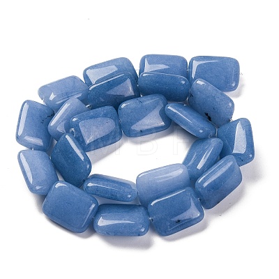 Natural Aquamarine Beads Strands G-T047-B01-01-1