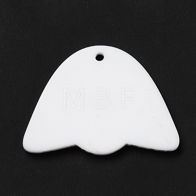 Arrow Pattern Opaque Acrylic Pendants SACR-P014-02A-1