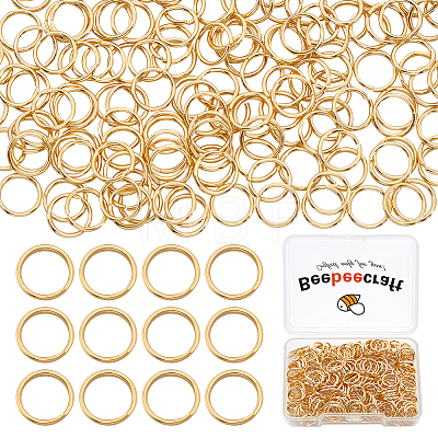 300Pcs 304 Stainless Steel Open Jump Rings STAS-BBC0004-94-1
