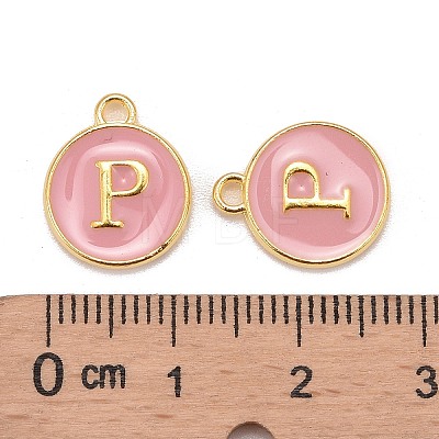 Golden Plated Alloy Enamel Charms LS-ENAM-S118-07P-1