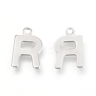 Non-Tarnish 201 Stainless Steel Charms X-STAS-C021-06P-R-1