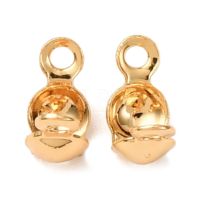 Brass Bead Tips X-KK-T032-153G-1