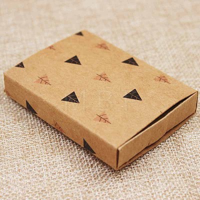 Kraft Paper Boxes and Necklace Jewelry Display Cards LS-CON-L016-B02-1