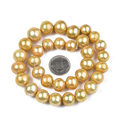 Natural Keshi Pearl Beads Strands PEAR-S020-L10-1