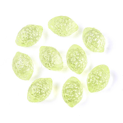 Transparent Acrylic Beads TACR-T028-72C-1
