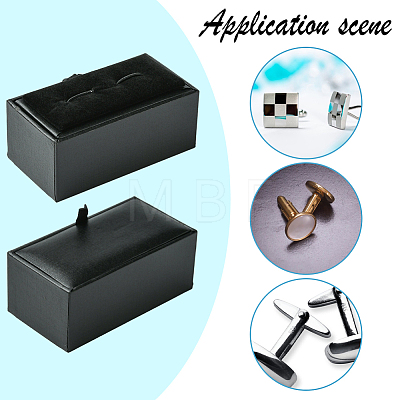 Paper Cardboard Jewelry Cufflink Boxes CON-WH20008-13C-1