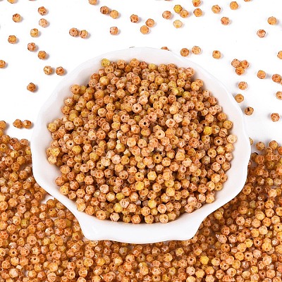 Picasso Glass Seed Beads SEED-N012-04B-1