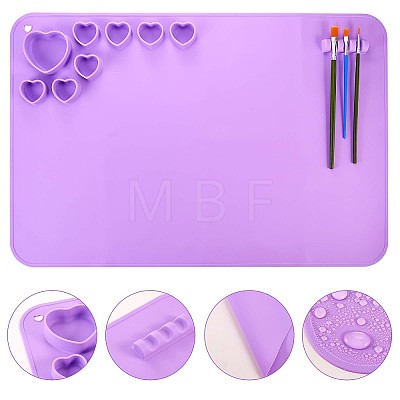 23x15.7 Inch Creative Washable Silicone Craft Mat JX372B-1