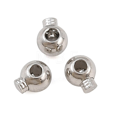 Brass Crimp Beads KK-CBA7BFE-02B-P-1