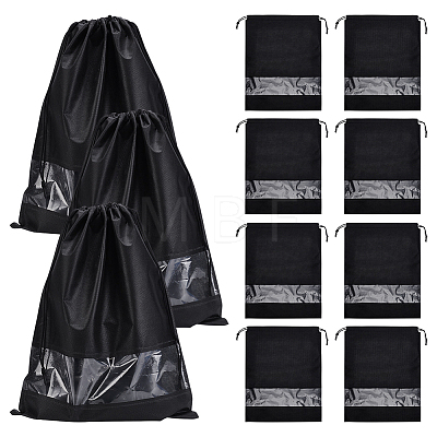 Dustproof Non-woven Fabrics Shoes Storage Pouches ABAG-WH0039-70-1
