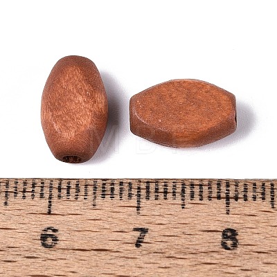 Natural Schima Wood Beads WOOD-Q001-06A-01-1