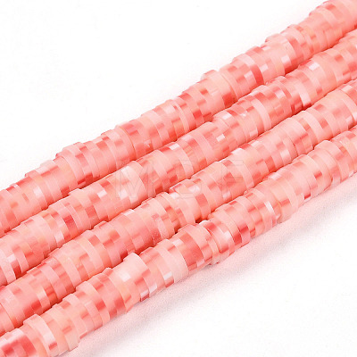 Handmade Polymer Clay Beads Strands CLAY-N008-010-212-1