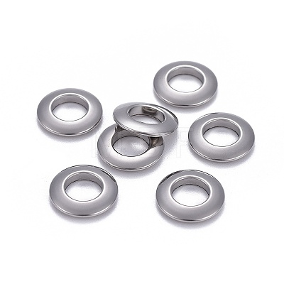 Non-Tarnish 304 Stainless Steel Linking Rings LS-STAS-L218-13B-P-1