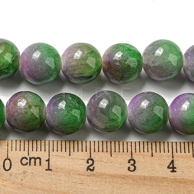 Dyed Natural Jade Beads Strands G-F764-03F-1