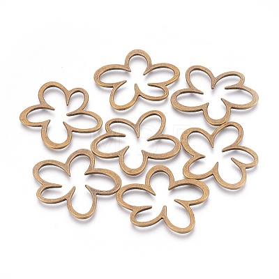 Tibetan Style Alloy Linking Rings X-MLF9061Y-NF-1