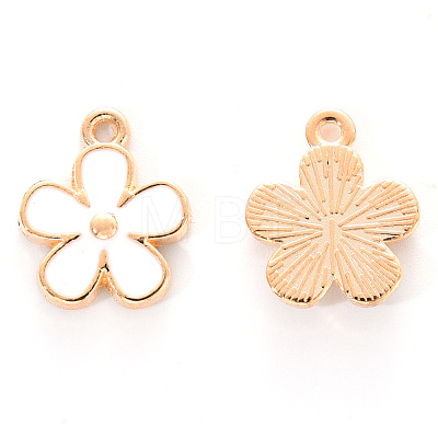 Alloy Enamel Charms X-ENAM-R059-02C-RS-1