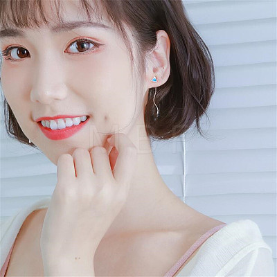Brass Enamel Ear Thread WG8B7DD-01-1