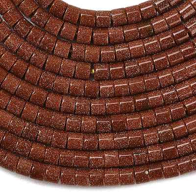 Synthetic Goldstone Beads Strands G-P608-A01-01-1
