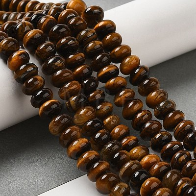 Natural Tiger Eye Beads Strands G-G102-C10-01-1