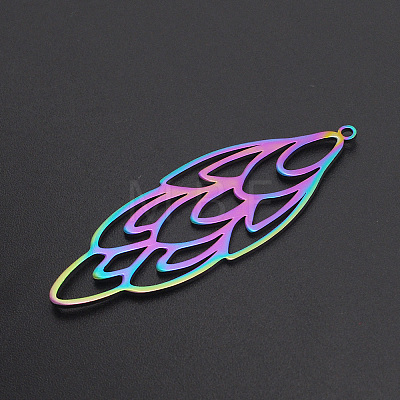 Ion Plating(IP) 201 Stainless Steel Big Pendants LS-STAS-R111-JA539-1