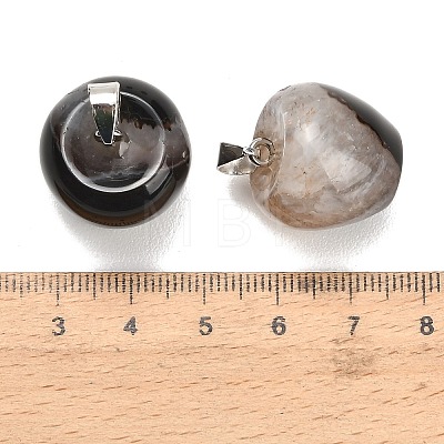 Teachers' Day Natural Agate Pendants GG-K002-14A-1