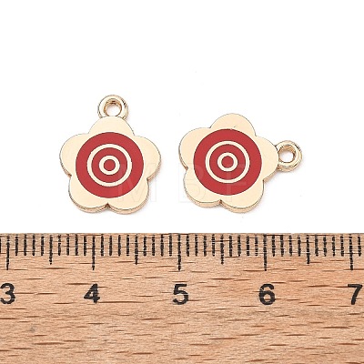 Alloy Enamel Pendants ENAM-G235-03G-03-1