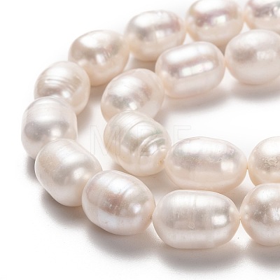 Natural Cultured Freshwater Pearl Beads Strands PEAR-L033-88-01-1