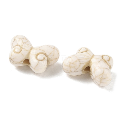 Synthetic Howlite Beads G-V001-001E-1