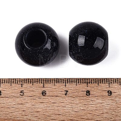 Synthetic Blue Goldstone Beads G-Q608-05A-1