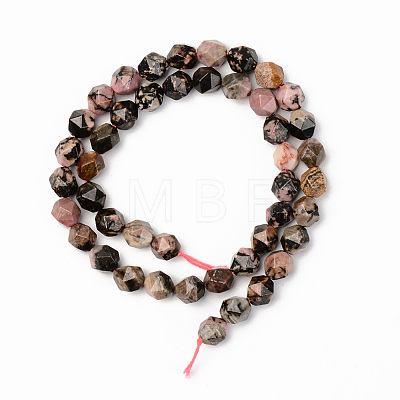 Natural Rhodonite Beads Strands G-S368-001B-1