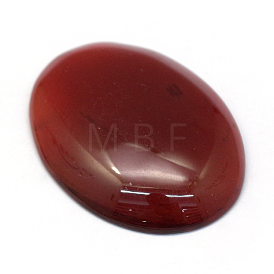 Oval Dyed Natural Striped Agate/Banded Agate Cabochons G-R349-30x40-10-1