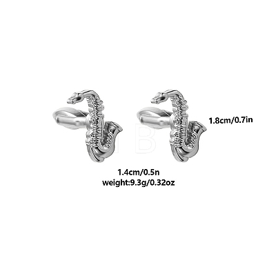 Alloy Cufflinks PW-WG58736-04-1